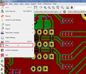 How to export kicad PCB to gerber files – Flex PCB